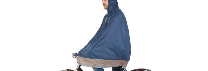 cape de vélo anti-pluie